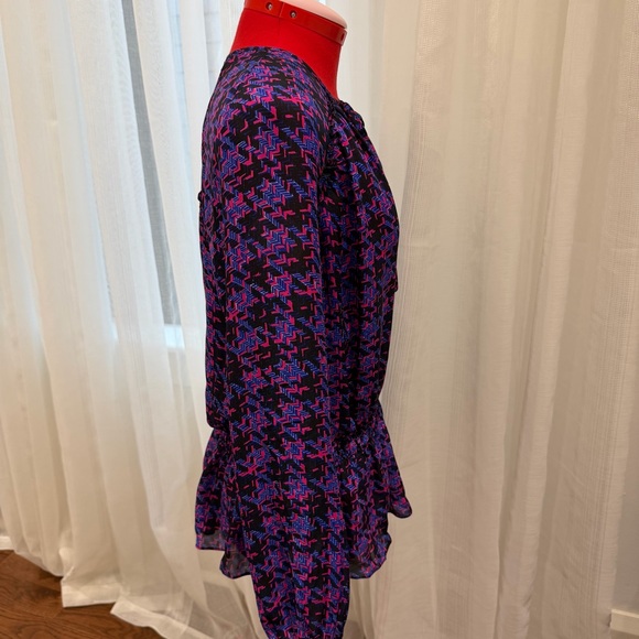 Derek Lam 100% Silk Blouse, 10 Crosby, Roused, Purple/Pink, Boho, Women’s US 6 - Picture 7 of 13